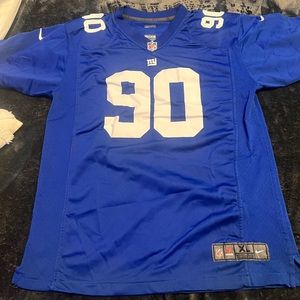 NEW YORK GIANTS JERSEY- Size- women’s XL